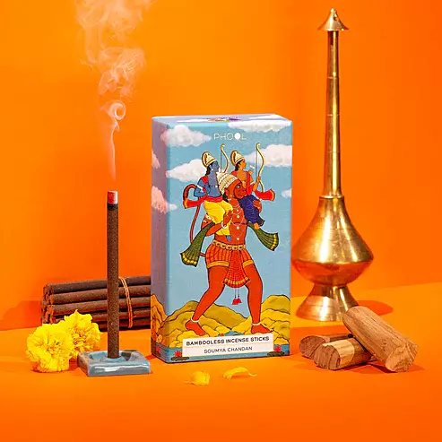 Phool SOUMYA CHANDAN Bambooless Incense Sticks