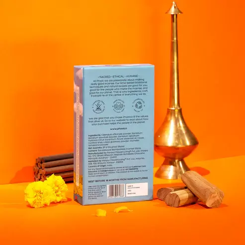 Phool SOUMYA CHANDAN Bambooless Incense Sticks
