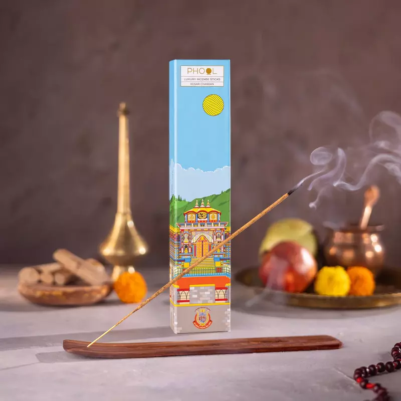 Phool KESAR CHANDAN Incense Sticks