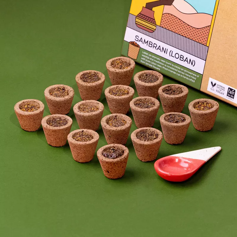 Phool SAMBRANI Incense Cups