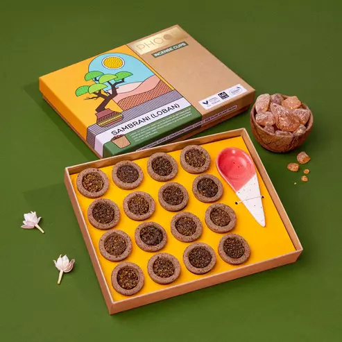 Phool SAMBRANI Incense Cups
