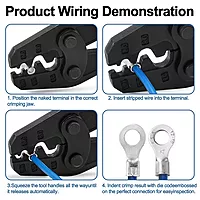 Terminal Crimping Tool HS-16 Use for 1.5-16 mm² (15-5AWG)