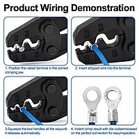 Terminal Crimping Tool HS-16 Use for 1.5-16 mm² (15-5AWG)