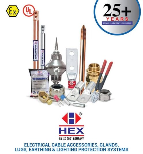 16 sq.mm Aluminium In-Line Connectors - 1 Nos/HAI-04