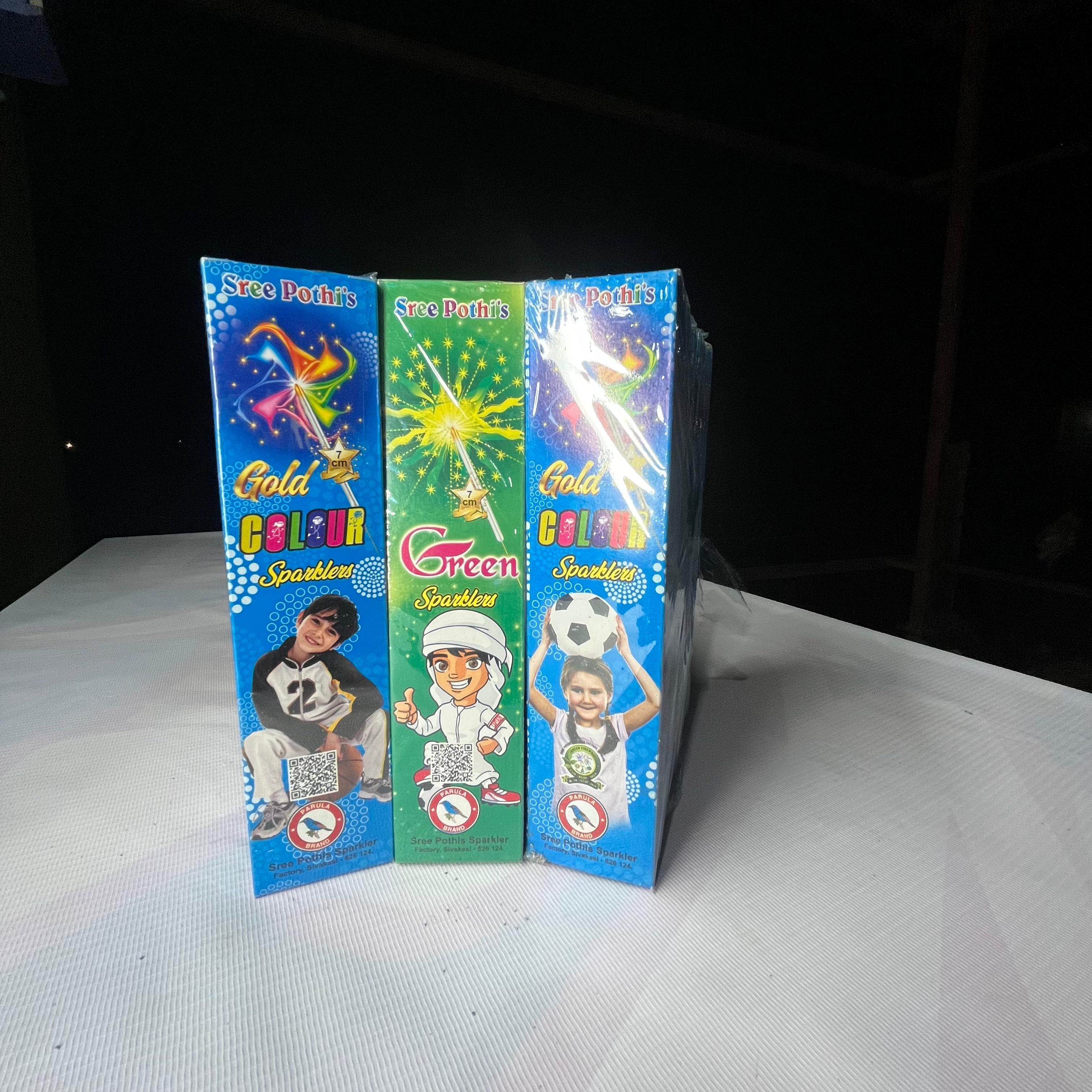 7 Cm Green Sparklers