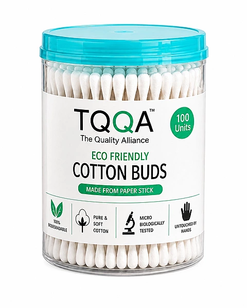 Eco Friendly Cotton Buds 100 N