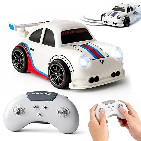 Mini RC Drift Car for Kids - White or black color