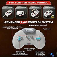 Mini RC Drift Car for Kids - White or black color