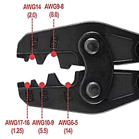 Terminal Crimping Tool HS-16 Use for 1.5-16 mm² (15-5AWG)