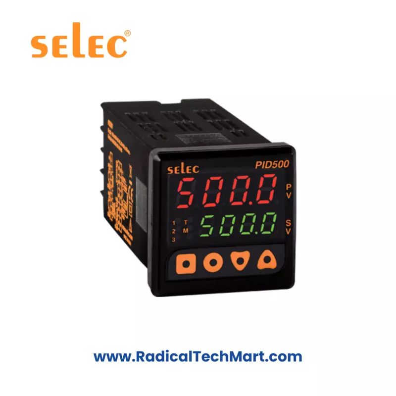 Selec PID500 Advanced PID Temperature Controller with Dual Display