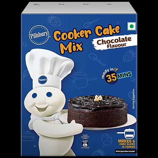 PILLSBURY COOKER CAKE CHOCO MIX-159G