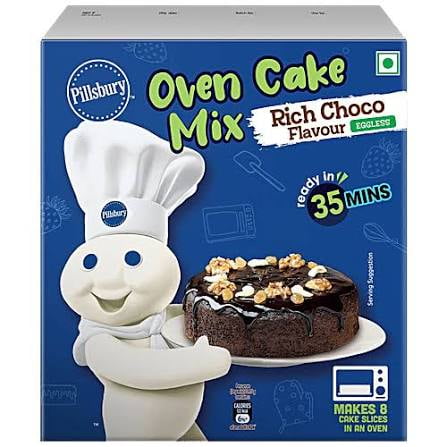 PILLSBURY COOKER CAKE CHOCO MIX-270 G