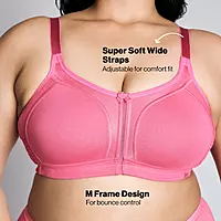 Nykd By Nykaa Everyday Cotton M-Frame Bounce Control Non-Padded Non-Wired Bra NYB101