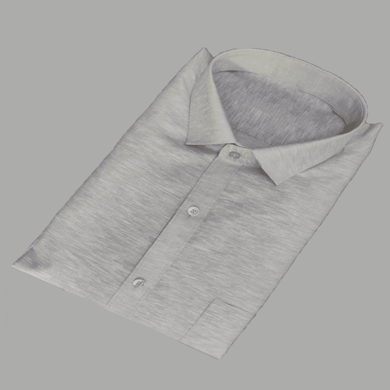 GREEN SELF DESIGN SHIRT