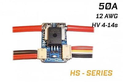 Mauch 072: HS-050-HV Sensor Board / 2x 10cm 12AWG