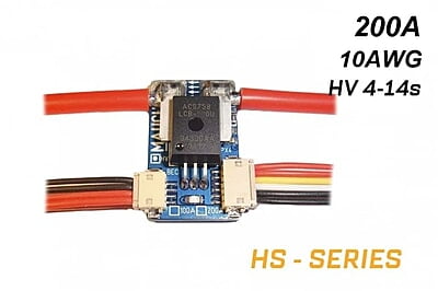 Mauch 076: HS-200-HV Sensor Board / 2x 10cm 10AWG Mauch 076: HS-200-HV Sensor Board / 2x 10cm 10AWG