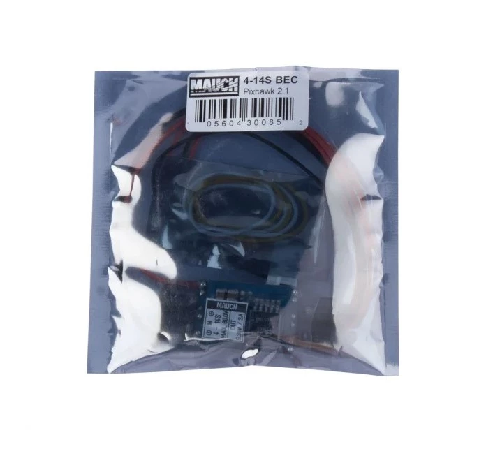 Mauch 085: 4-14S HYB-BEC Backup BEC for Pixhawk 2.1 / Clik-Mate 2.0-6P