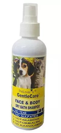 Pet Lover's Gentle Care Dry Bath Shampoo Spray