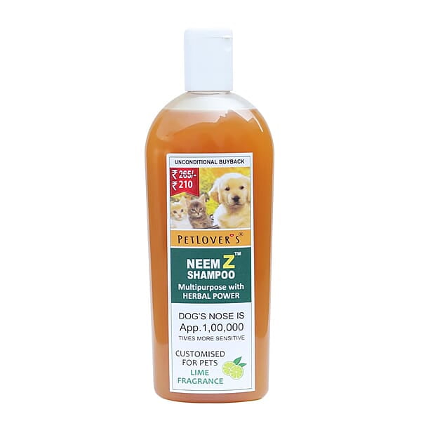 Pet Lover's Neem Dry Bath Shampoo Spray