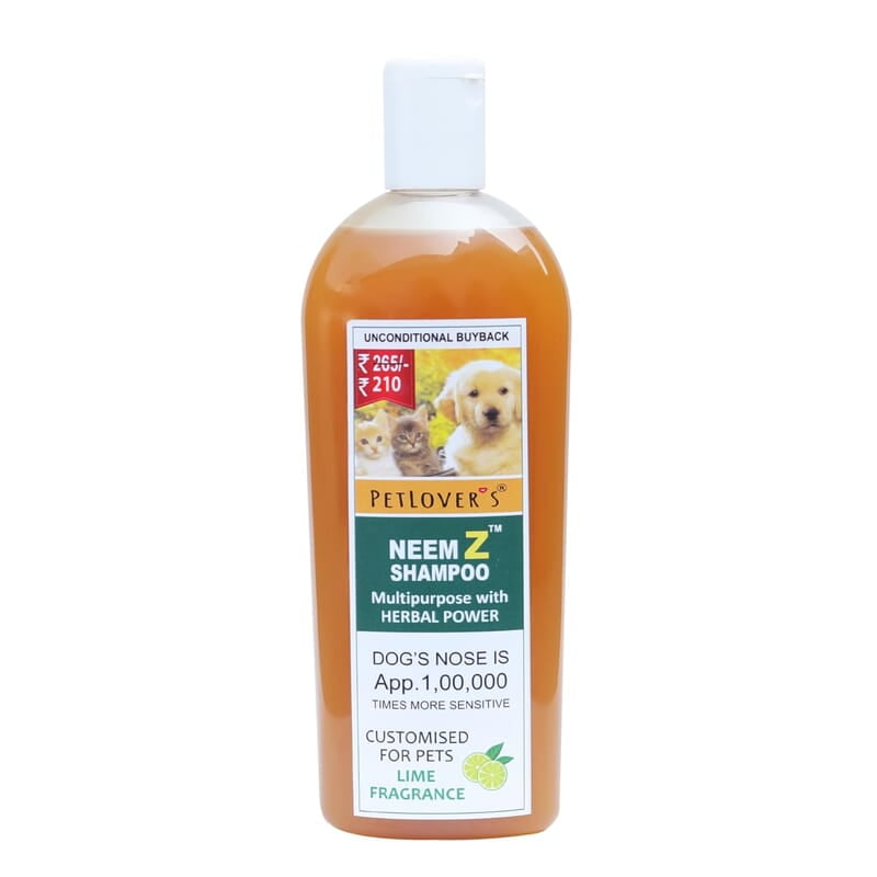 Pet Lover's Neem Dry Bath Shampoo Spray