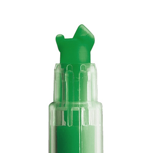 Kokuyo Three-way Fluorescent Marker Beetle Tip Light Green