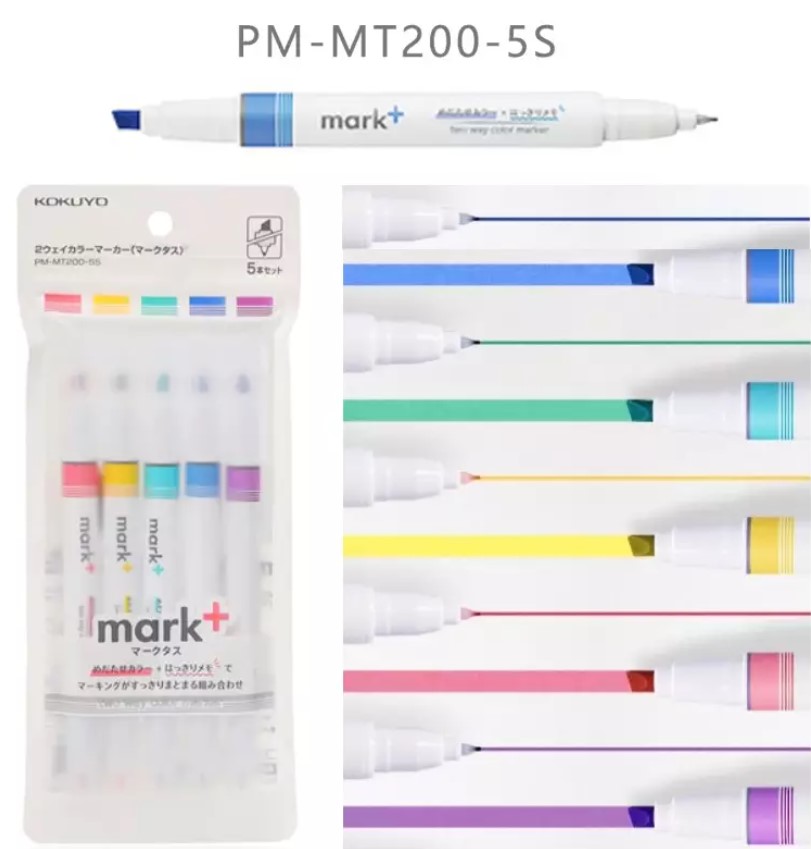 Kokuyo Mark Plus Two Way Color Marker