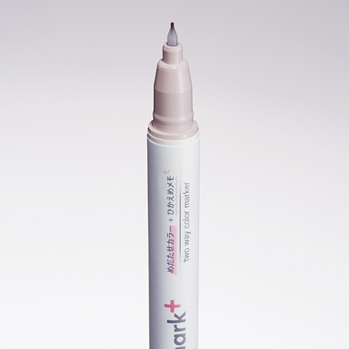 Kokuyo Mark Plus Two Way Color Marker Pink Gray