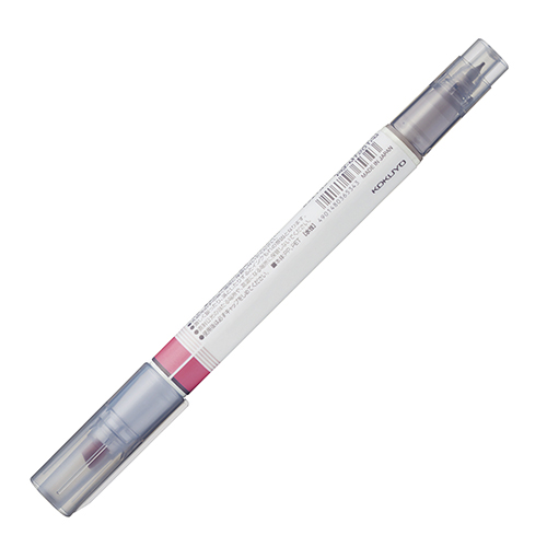 Kokuyo Mark Plus Two Way Color Marker Pink Gray