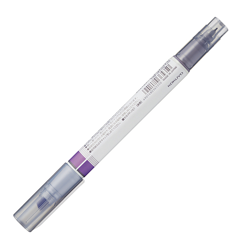 Kokuyo Mark Plus Two Way Color Marker Purple Gray
