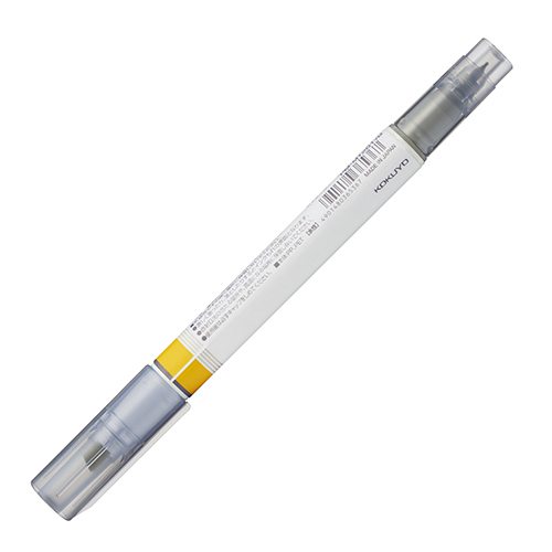 Kokuyo Mark Plus Two Way Color Marker Yellow Gray