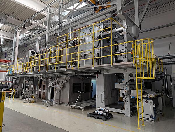 KROENERT RECO 800 A, film coating machine