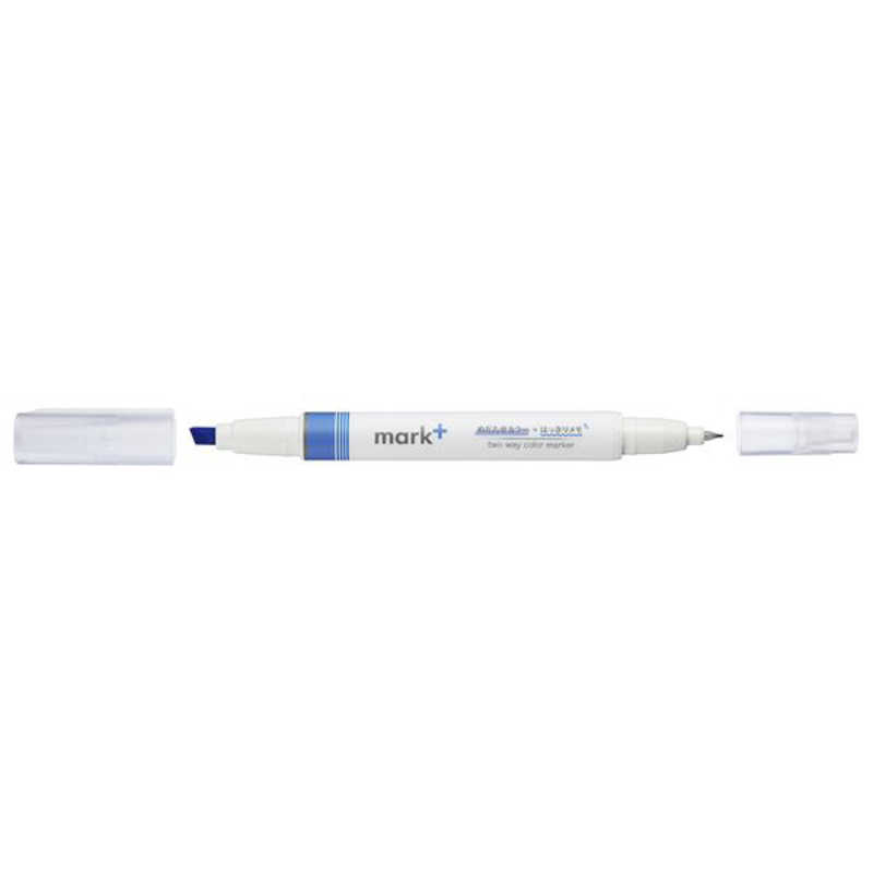 Kokuyo Mark Plus Two Way Color Marker Blue