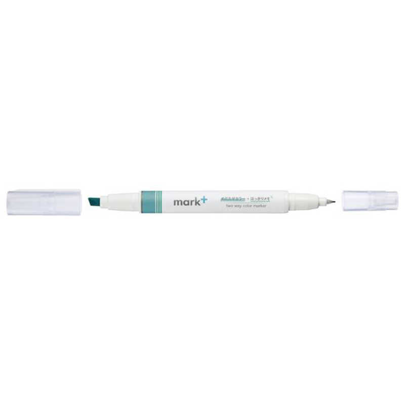 Kokuyo Mark Plus Two Way Color Marker Green