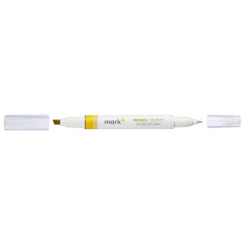 Kokuyo Mark Plus Two Way Color Marker Yellow