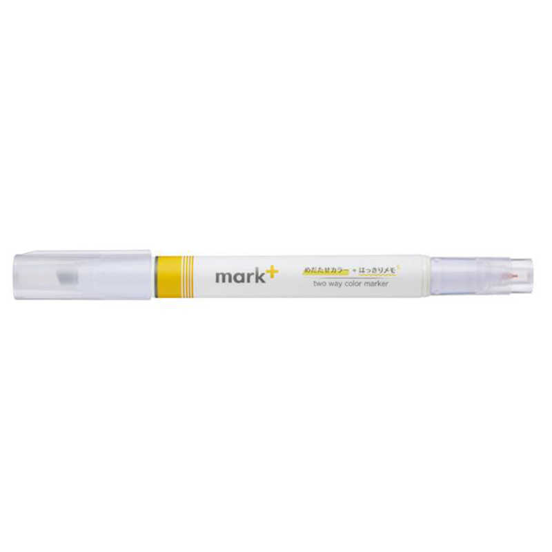 Kokuyo Mark Plus Two Way Color Marker Yellow