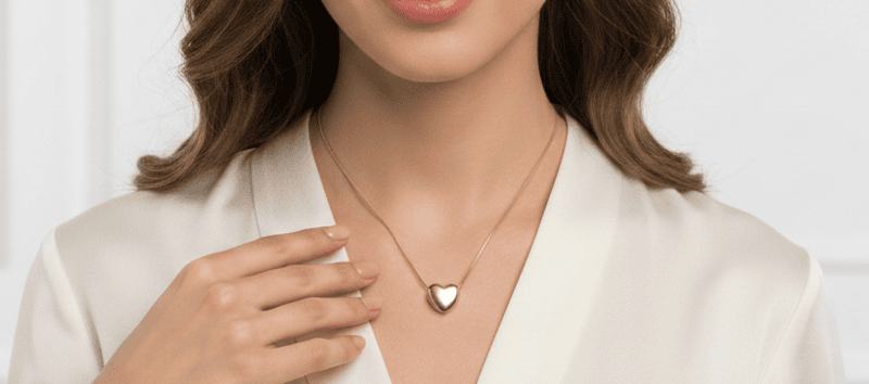 Florium™ Solitaire Pendant Necklace [PNSS-18]