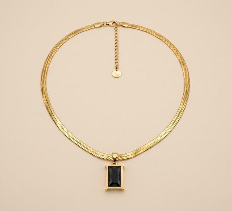 Florium™ Solitaire Pendant Necklace [PNSS-01B]