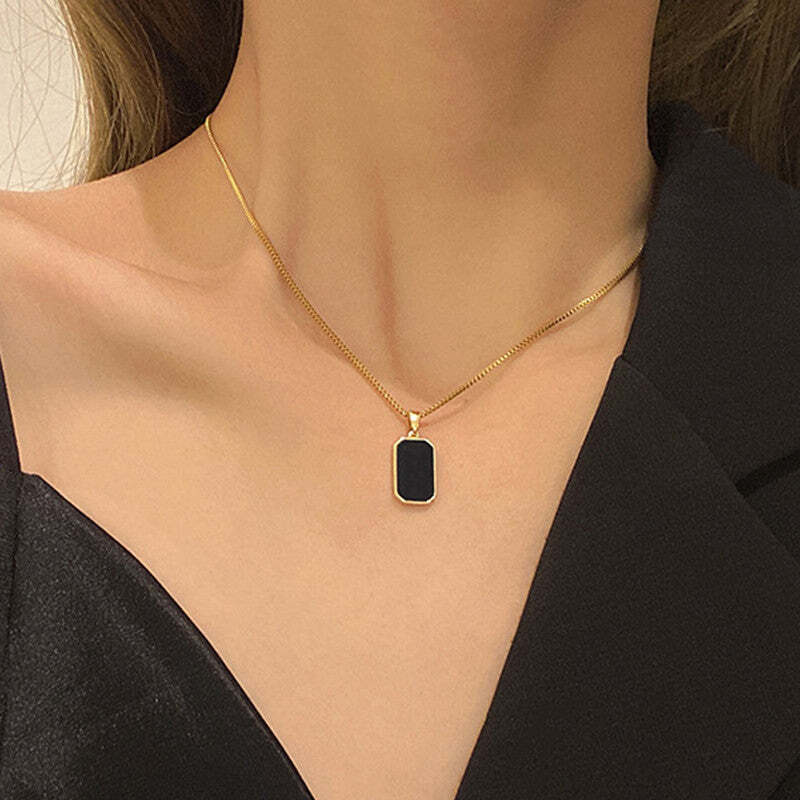 Florium™ : Minimalist Solitaire Pendant with Fine Link Chain  [PNSS-02]