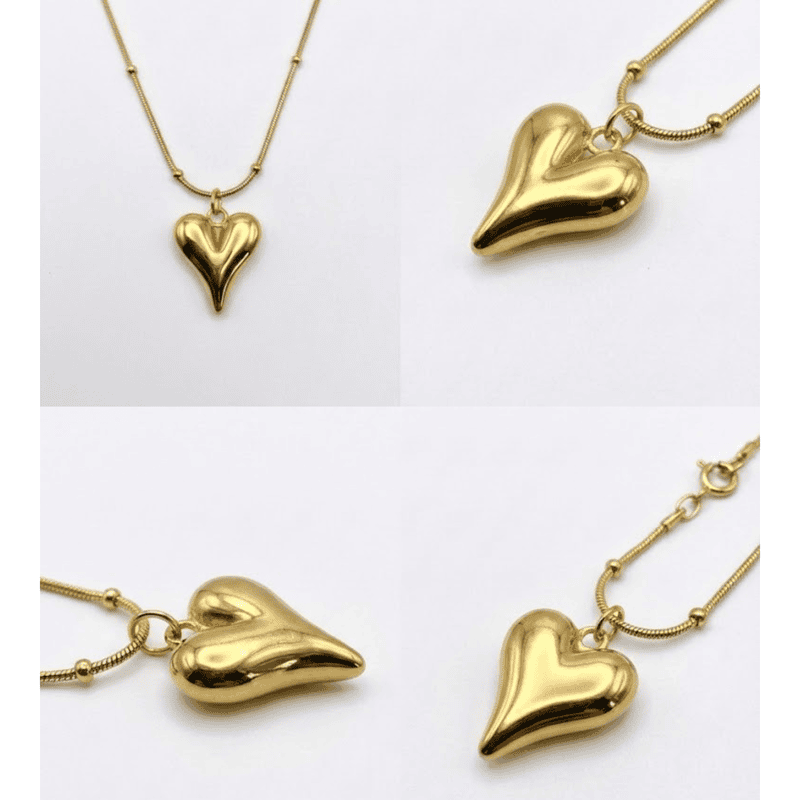 Florium™ : Minimalist Solitaire Pendant with Fine Link Chain   [PNSS-24]