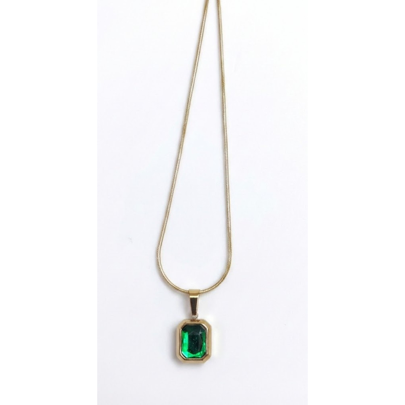 Florium™ Solitaire Pendant Necklace [PNSS-28B]