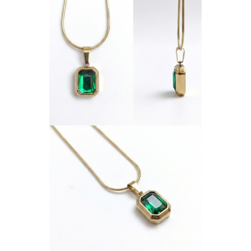 Florium™ Solitaire Pendant Necklace [PNSS-28A]
