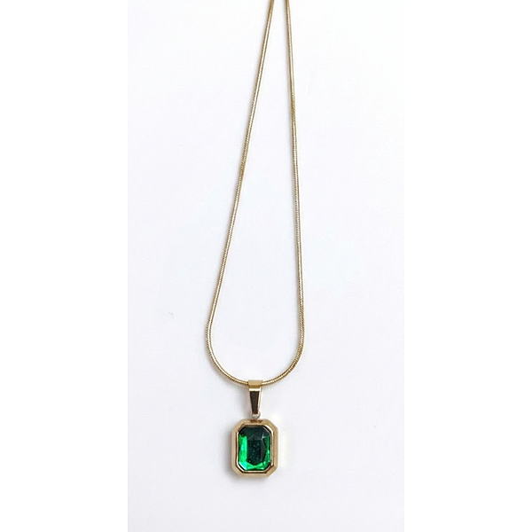 Florium™ Solitaire Pendant Necklace [PNSS-28A]