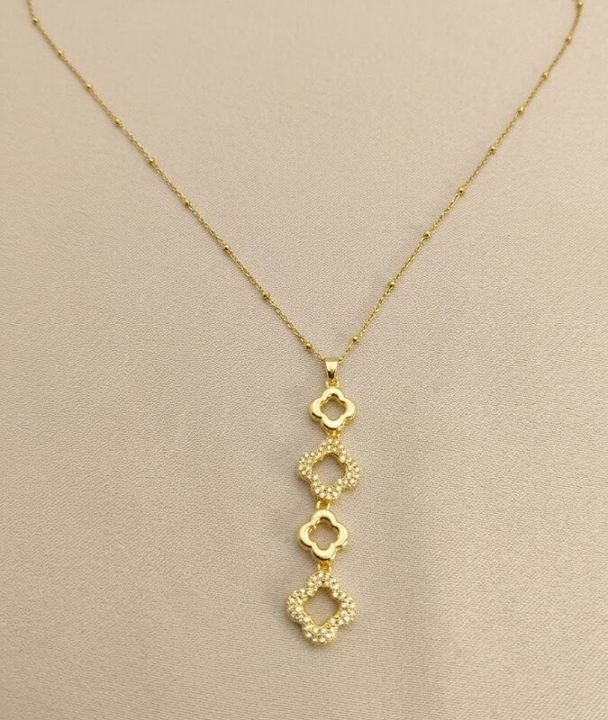 Florium™ Solitaire Pendant Necklace [PNSS-30]
