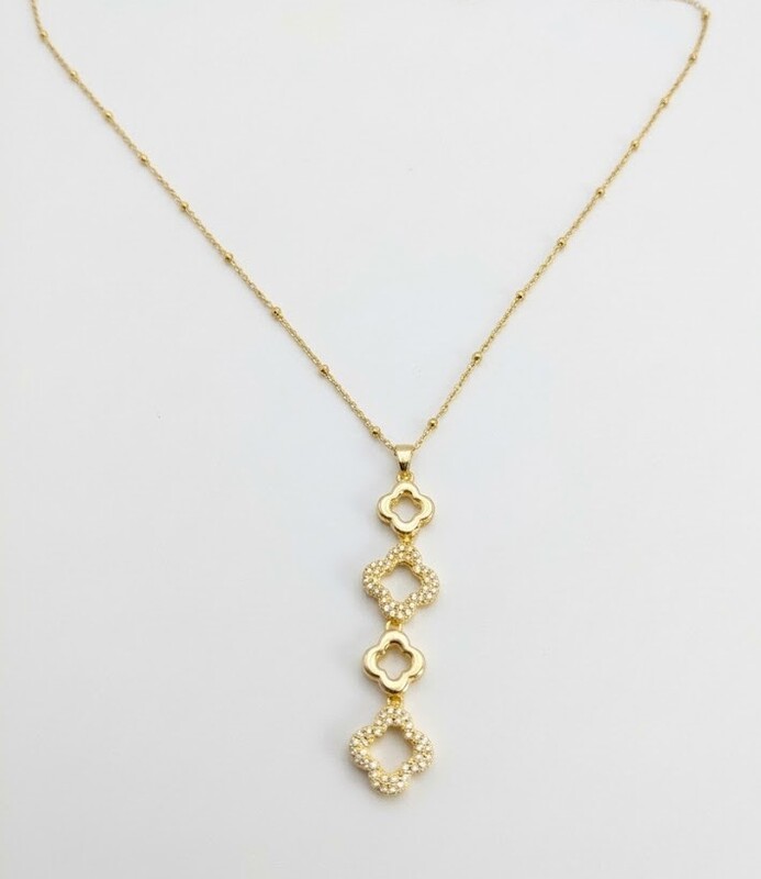 Florium™ Solitaire Pendant Necklace [PNSS-30]