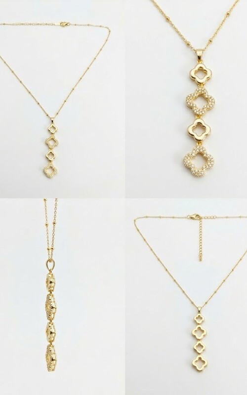 Florium™ Solitaire Pendant Necklace [PNSS-30]