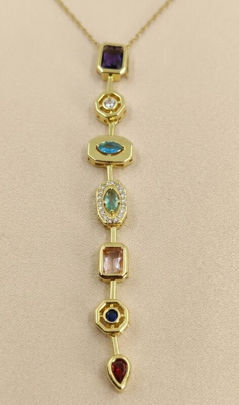 Florium™ Solitaire Pendant Necklace [PNSS-32]