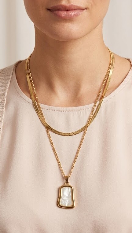 Florium™ Solitaire Pendant Necklace [PNSS-33]