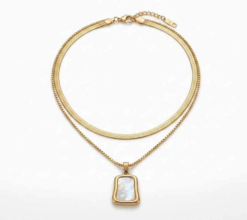 Florium™ Solitaire Pendant Necklace [PNSS-33]