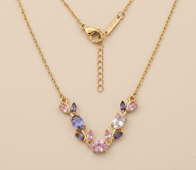Florium™ Solitaire Pendant Necklace [PNSS-34]