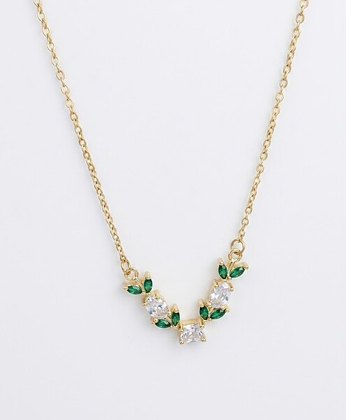 Florium™ Solitaire Pendant Necklace [PNSS-34B]